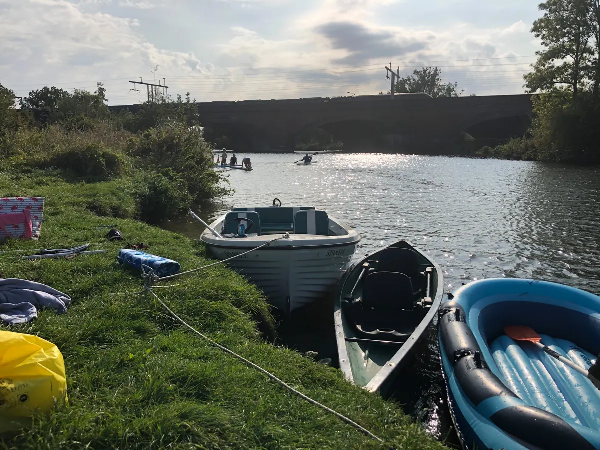 Boats on the Thames