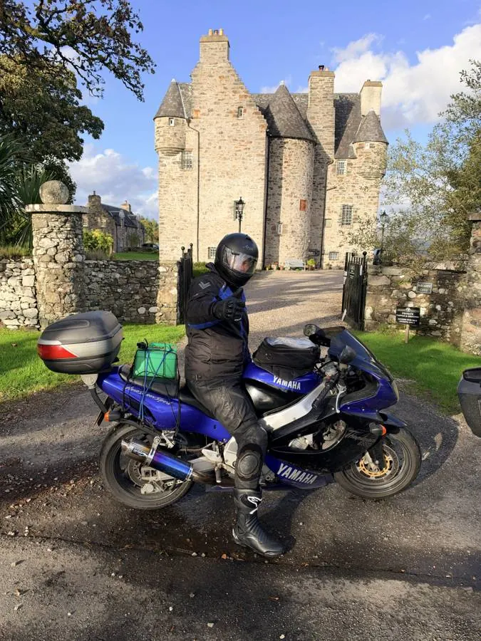 Barcaldine Castle on the Orkney trip