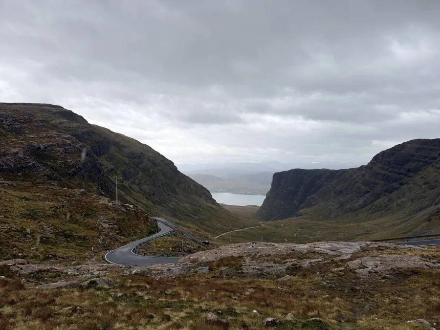 The hairpins of Bealach na Bà, Applecross